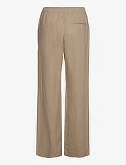 Samsøe Samsøe - Hoys straight string pants 14329 - linen trousers - chinchilla - 1