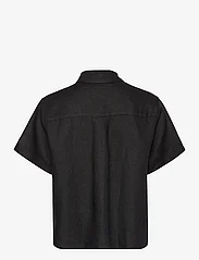 Samsøe Samsøe - Mina ss shirt np 14329 - hørskjorter - black - 1