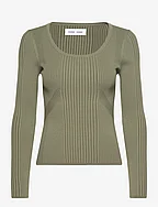 Saeve Sweater 15172 - DUSTY OLIVE
