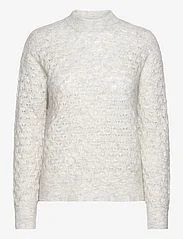 Samsøe Samsøe - Saanour Pointelle Sweater 7355 - pullover - white mel. - 0