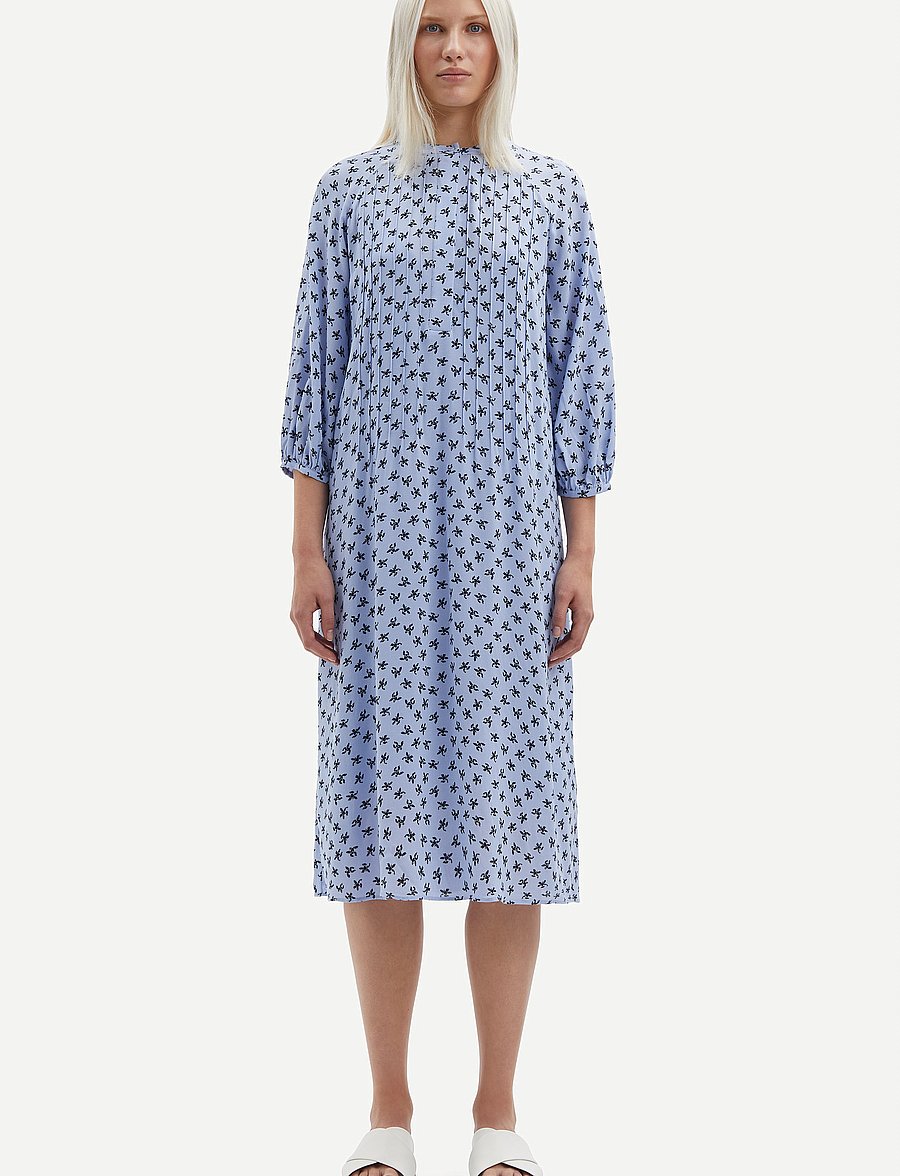 Samsøe Samsøe - Saselma dress 15154 - sommarklänningar - orchid heron - 0