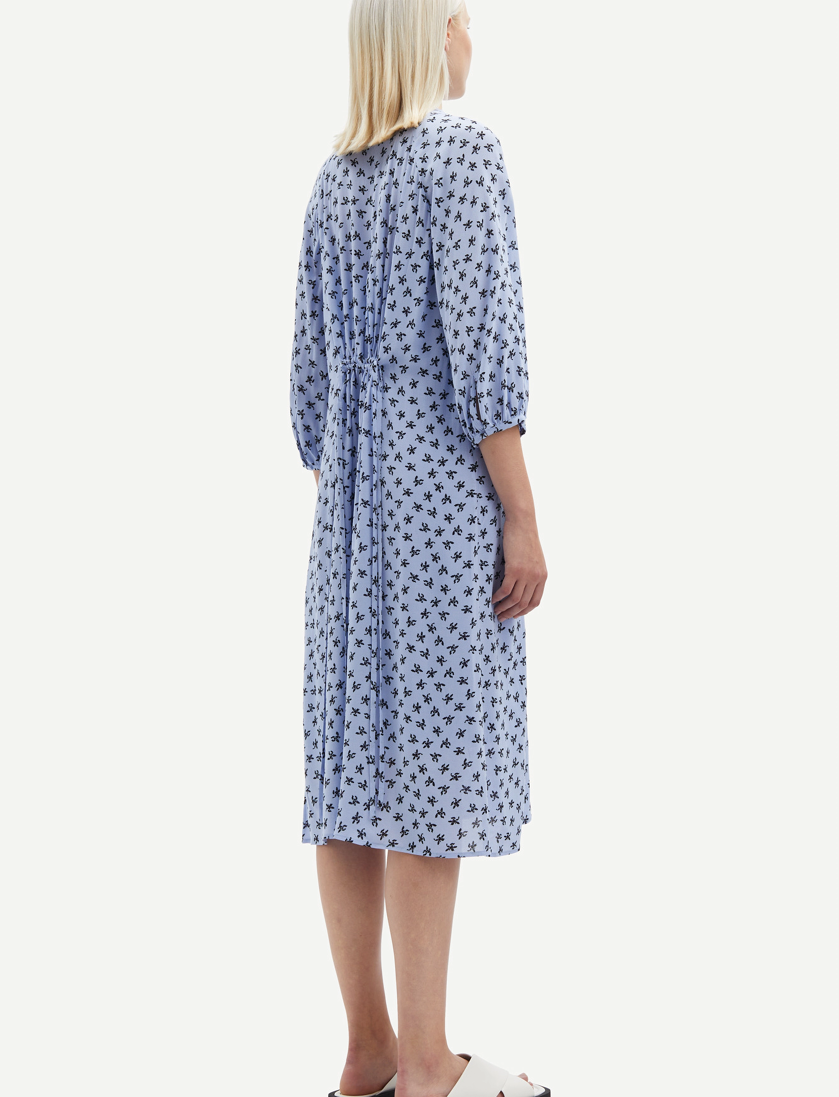 Samsøe Samsøe - Saselma dress 15154 - sukienki letnie - orchid heron - 4