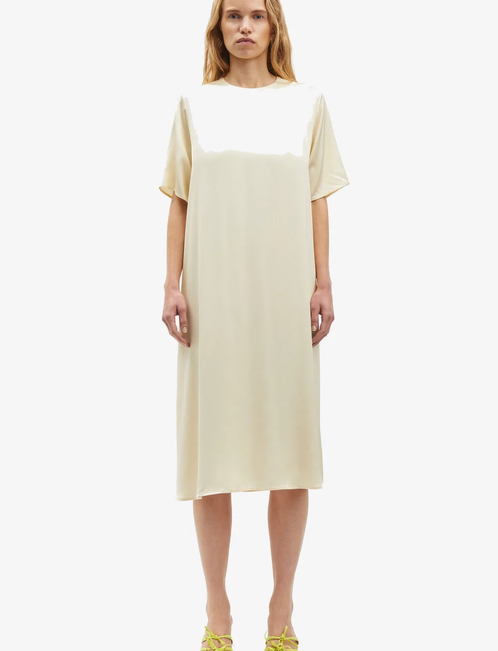 Samsøe Samsøe - Sadenise dress 14905 - t-shirtkjoler - almond oil - 0