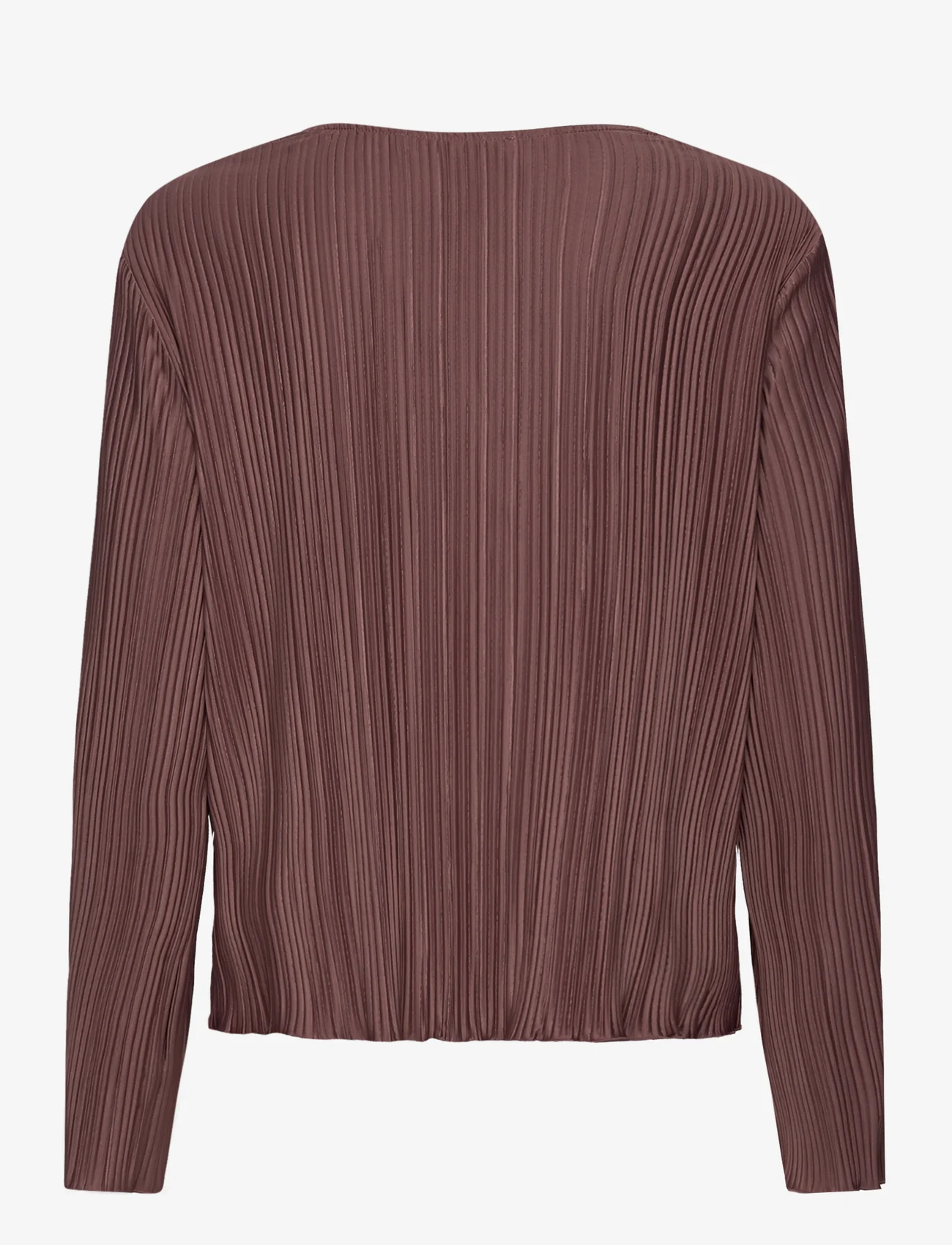 Samsøe Samsøe - Sauma blouse 10167 - langärmlige blusen - brown stone - 1