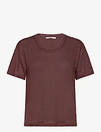 Sakayla t-shirt 15202 - BROWN STONE