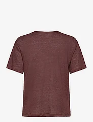 Samsøe Samsøe - Sakayla t-shirt 15202 - t-shirts - brown stone - 1