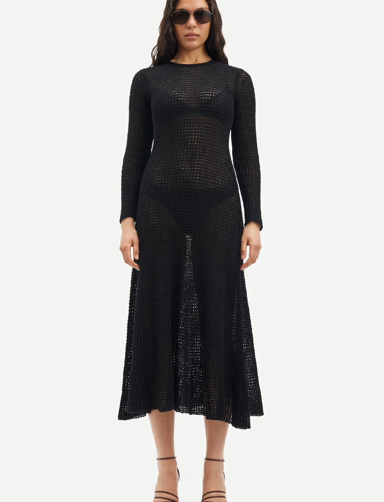 Samsøe Samsøe - Sayasmine Dress 15171 - knitted dresses - black - 0