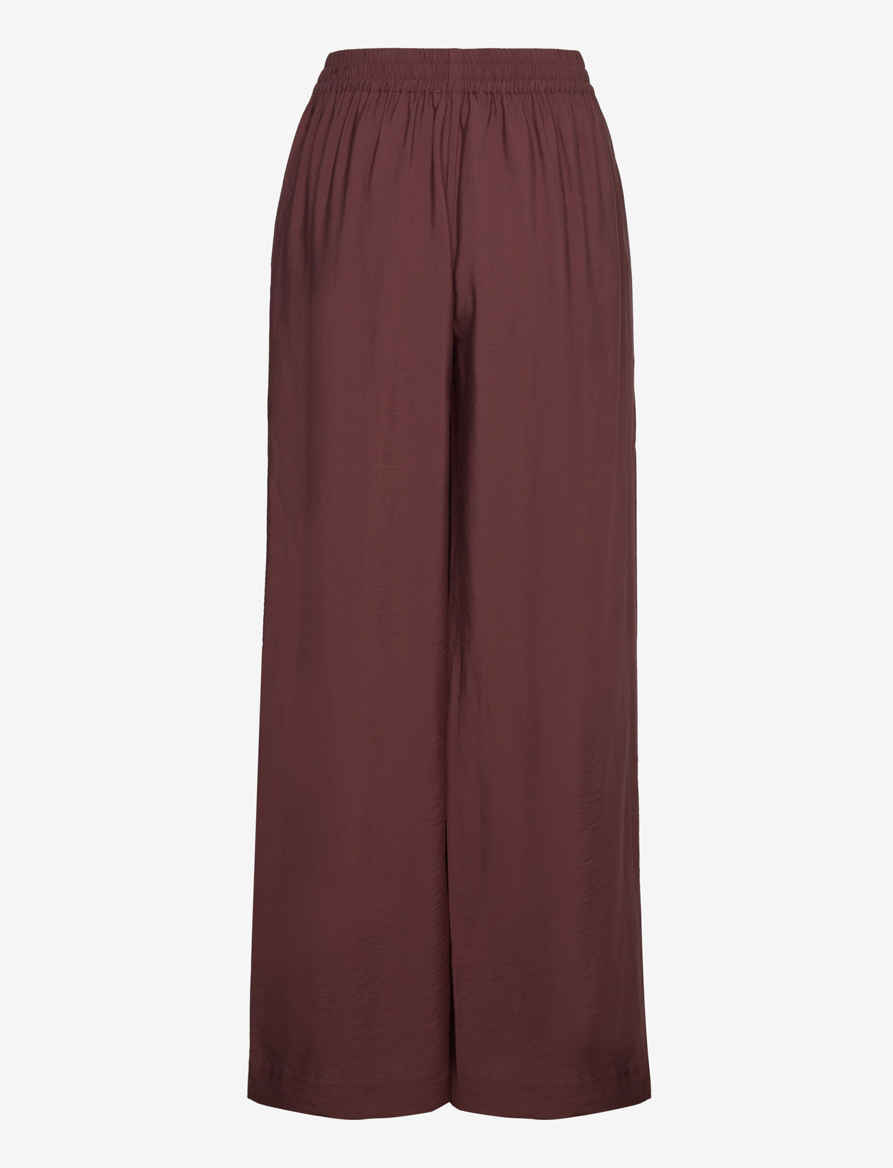Samsøe Samsøe - Sahelena trousers 14639 - bukser med brede ben - brown stone - 1