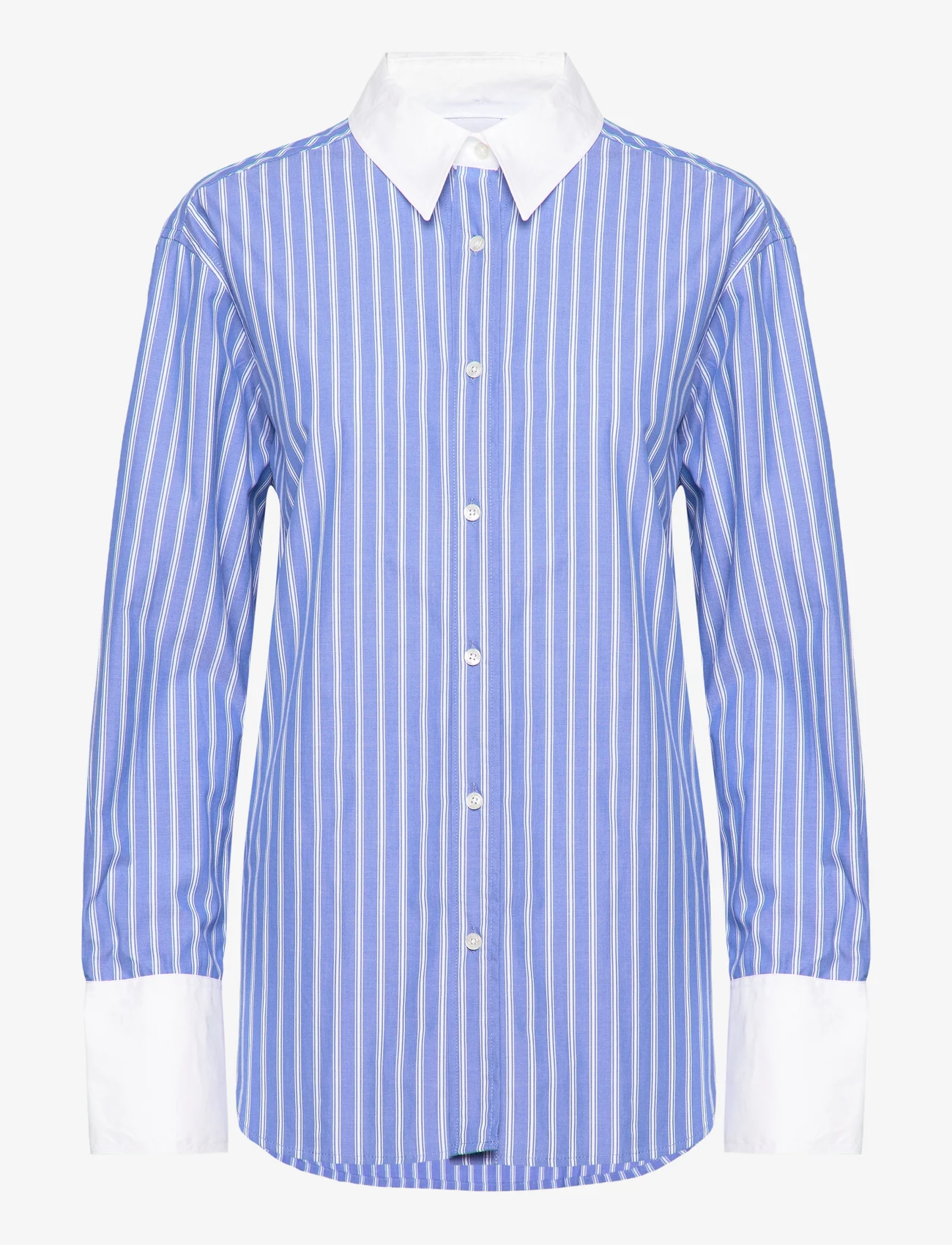 Samsøe Samsøe - Salovas shirt 13072 - langärmlige hemden - blue st. - 1