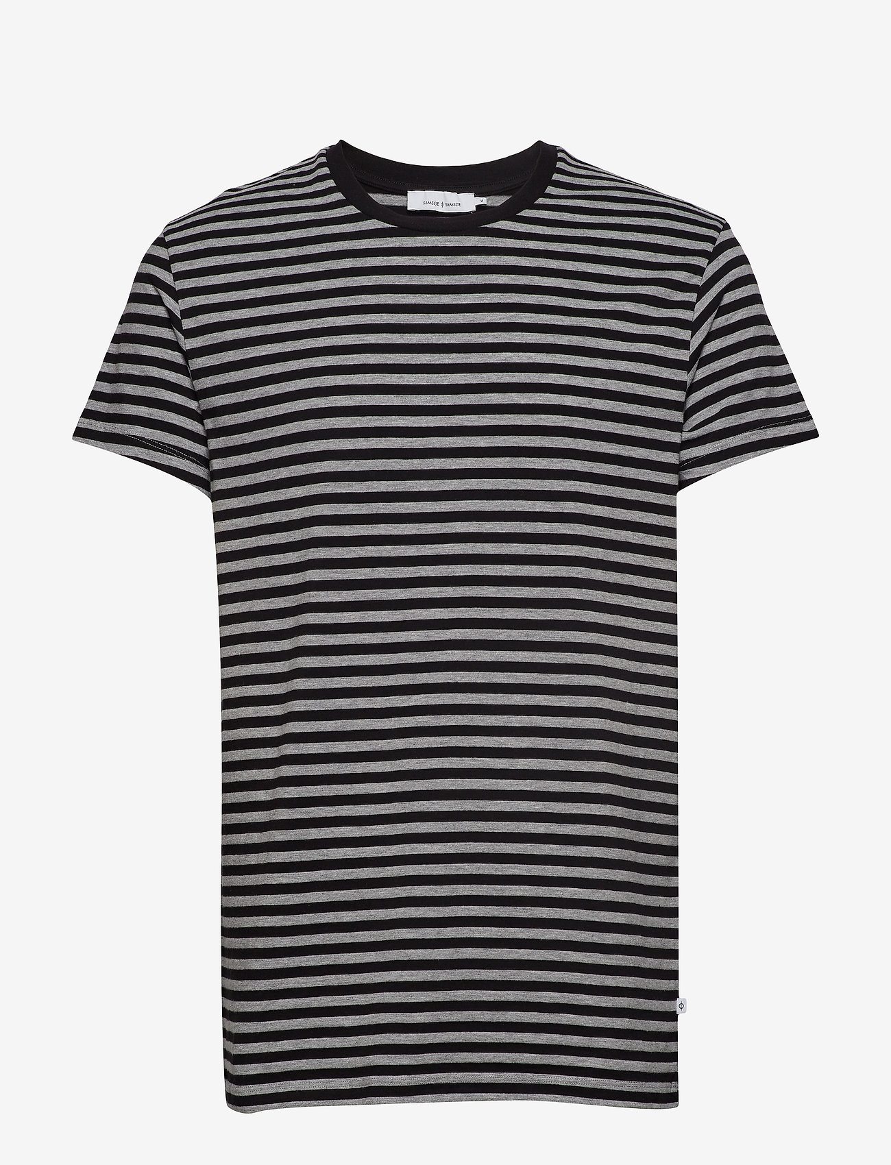 Samsøe Samsøe - Knud t-shirt st 10379 - black grey st. - 0