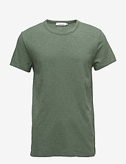 Samsøe Samsøe - Lassen o-n ss 2586 - basic t-shirts - duck green - 0