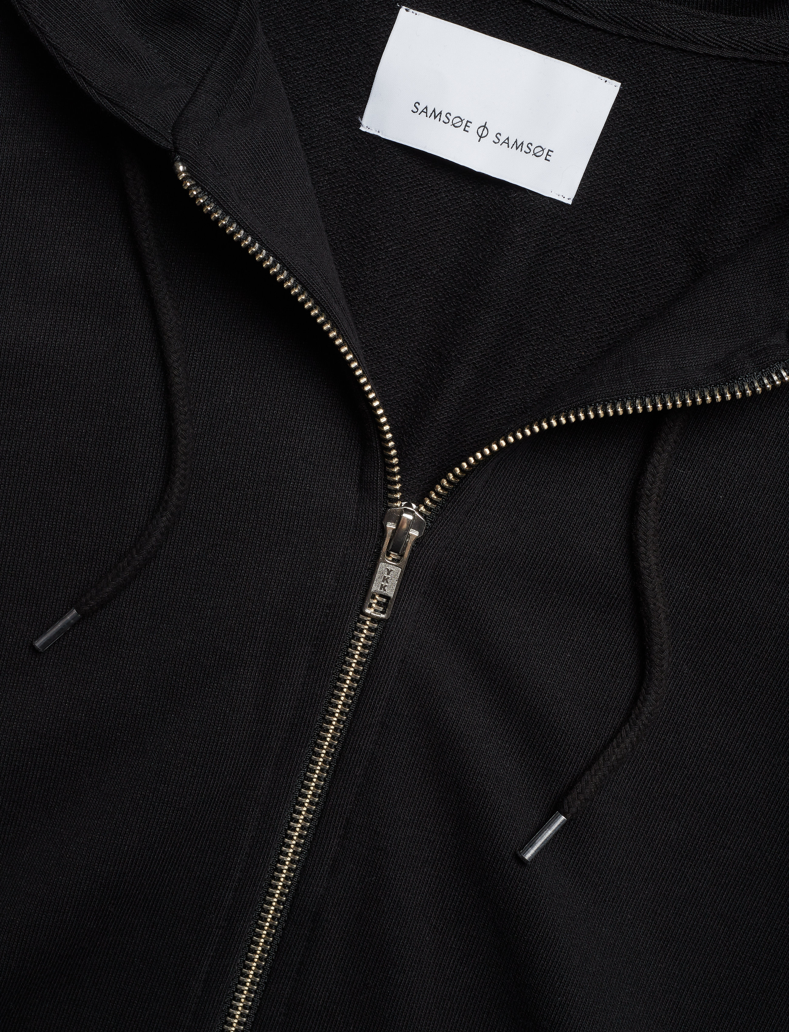 Samsøe Samsøe - Enno zip hoodie 7057 - black - 2