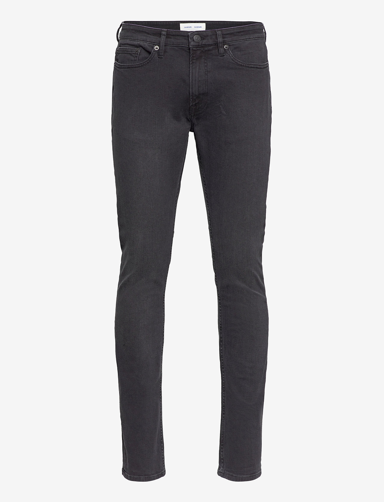 Samsøe Samsøe - Stefan jean 5891 - kitsad teksad - worn black - 0