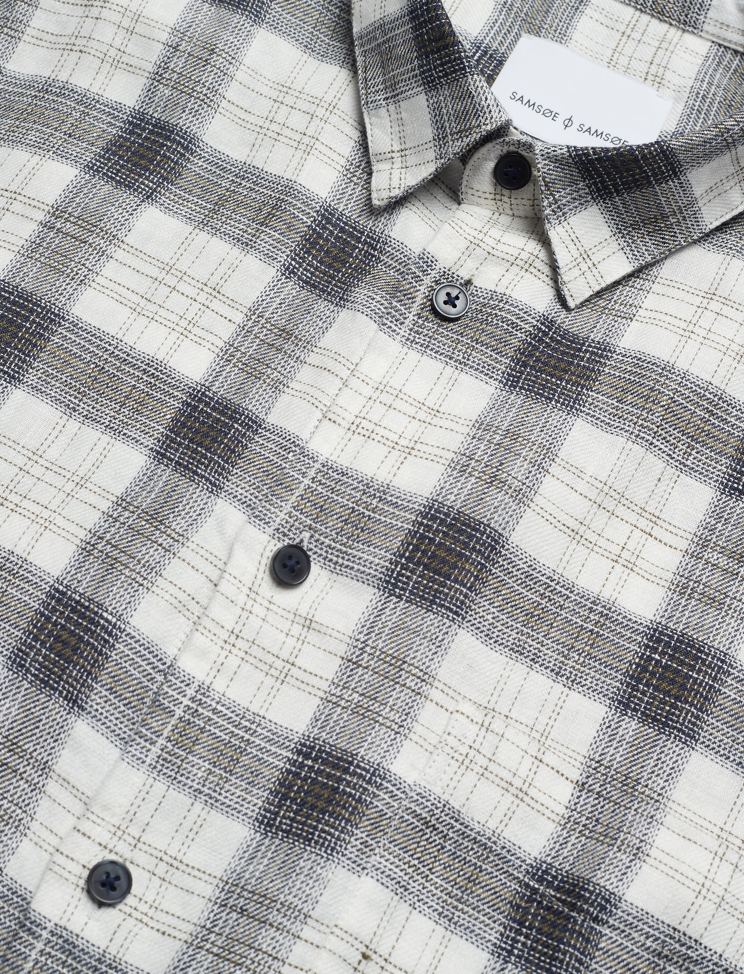 Samsøe Samsøe - Liam NA shirt 10920 - clear cream ch. - 3