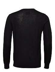 Samsøe Samsøe - Flemming crew neck 3111 - basic skjortor - black - 1