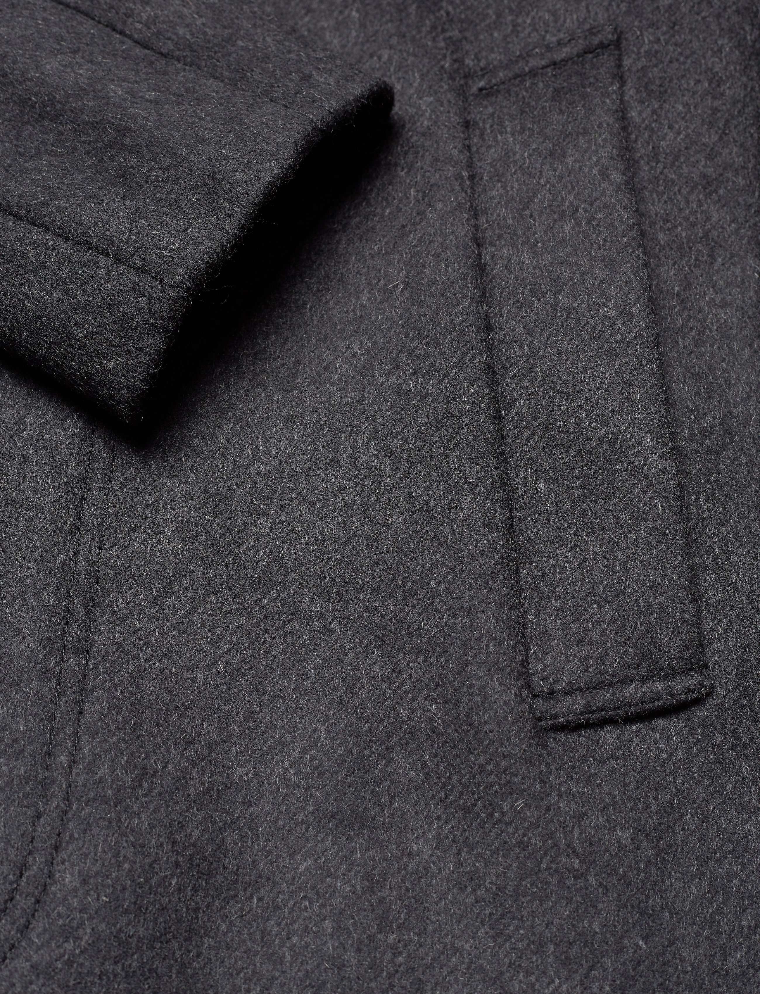 Samsøe Samsøe - Kenpo x coat 4011 - dark grey mel. - 3