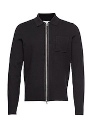 Samsøe Samsøe - Guna X zip 10490 - basic overhemden - black - 0