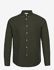 Samsøe Samsøe - Liam BA shirt 11245 - oxfordi särgid - climbing ivy - 0