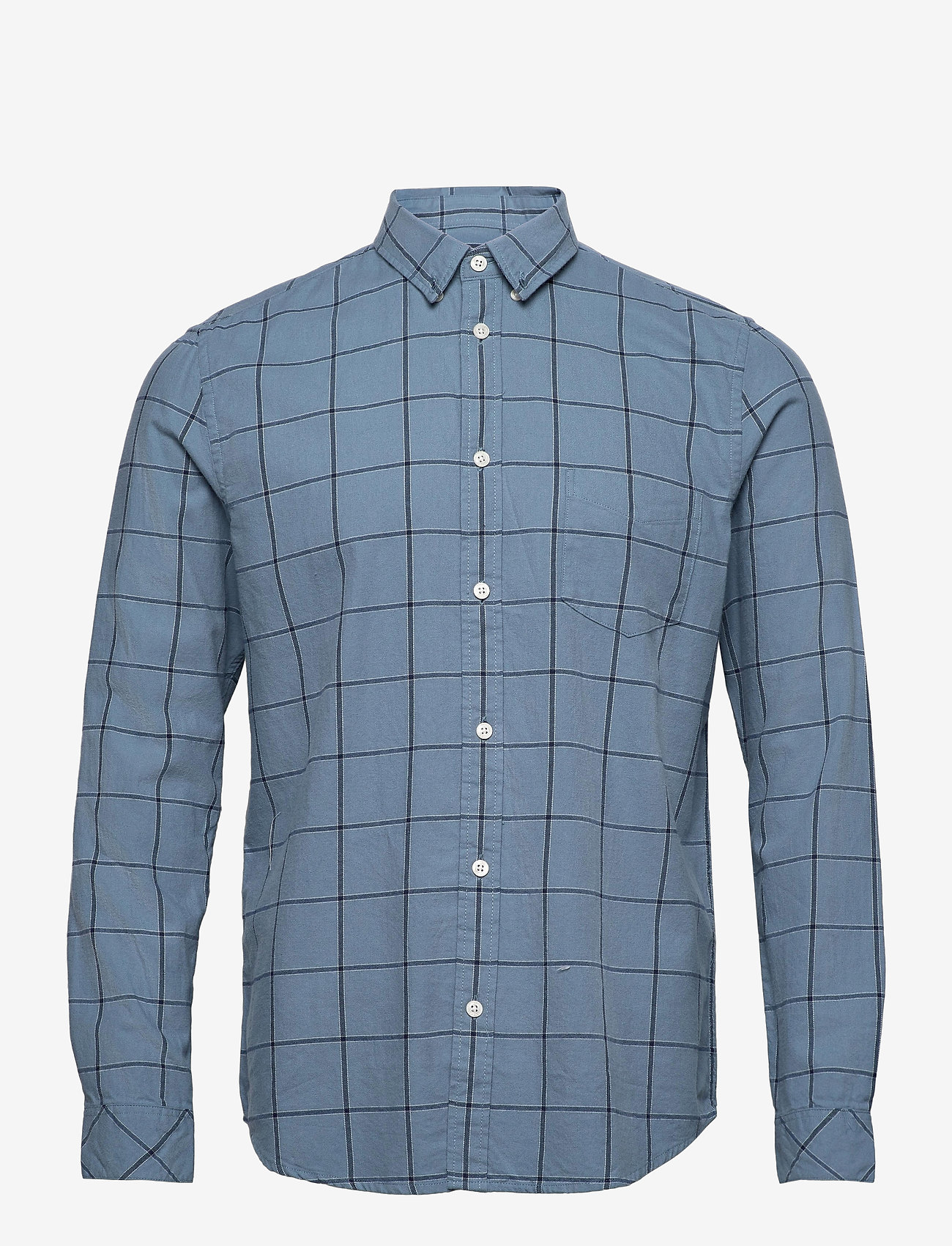 Samsøe Samsøe - Liam BA shirt 11377 - blue mirage ch. - 0
