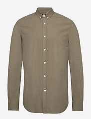Samsøe Samsøe - Liam BX shirt 11389 - podstawowe koszulki - deep lichen green - 0