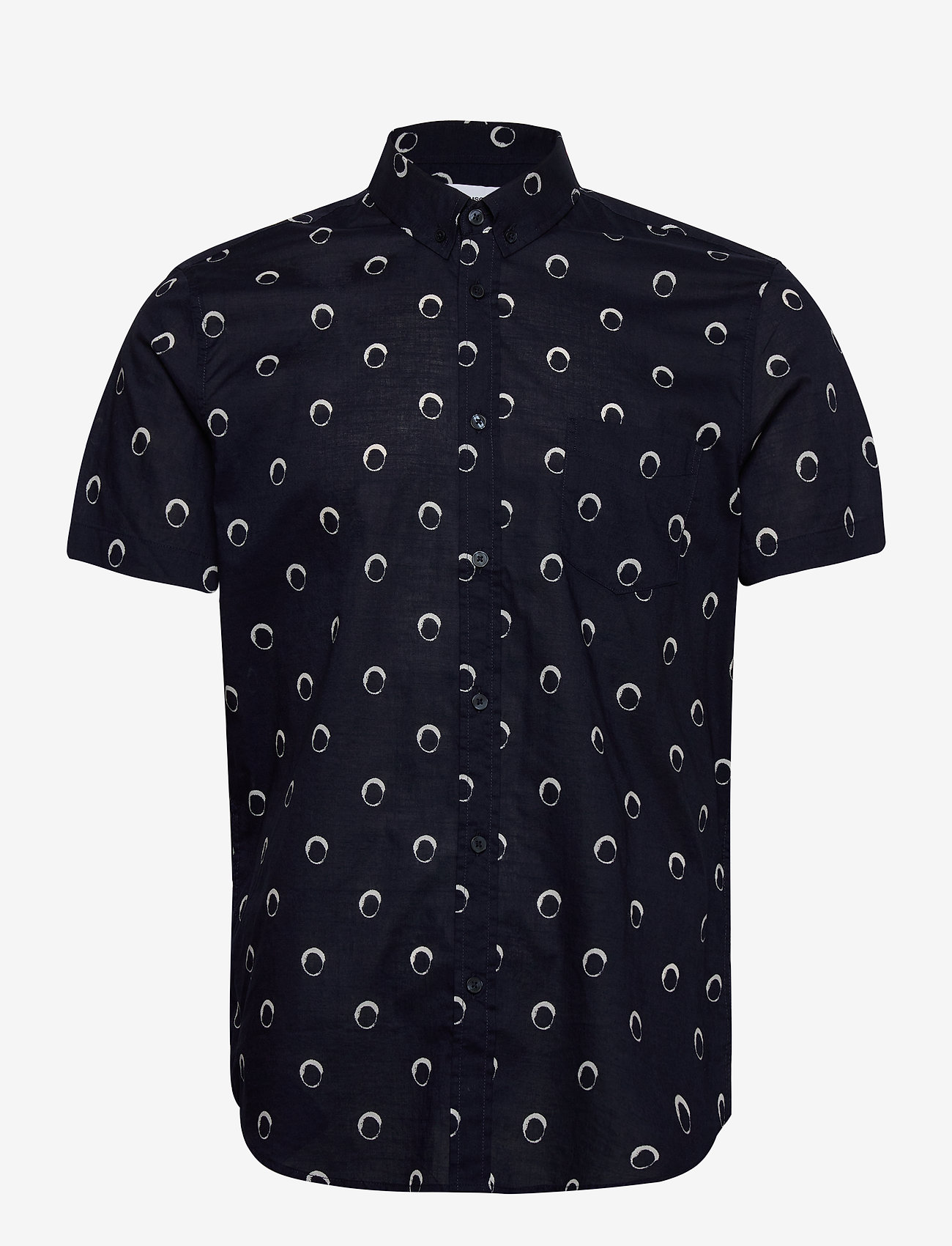 Samsøe Samsøe - Vento BA shirt aop 11515 - night sky dot - 0