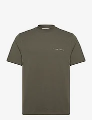 Samsøe Samsøe - Norsbro t-shirt 6024 - basic shirts - dusty olive - 0