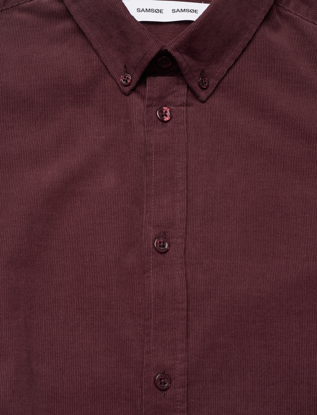 Samsøe Samsøe - Liam BX shirt 10504 - basic krekli - red mahogany - 2