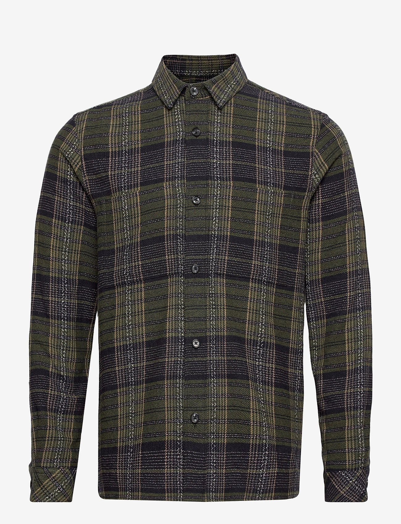 Waltones O overshirt 13042 - KAMBU GREEN CH.