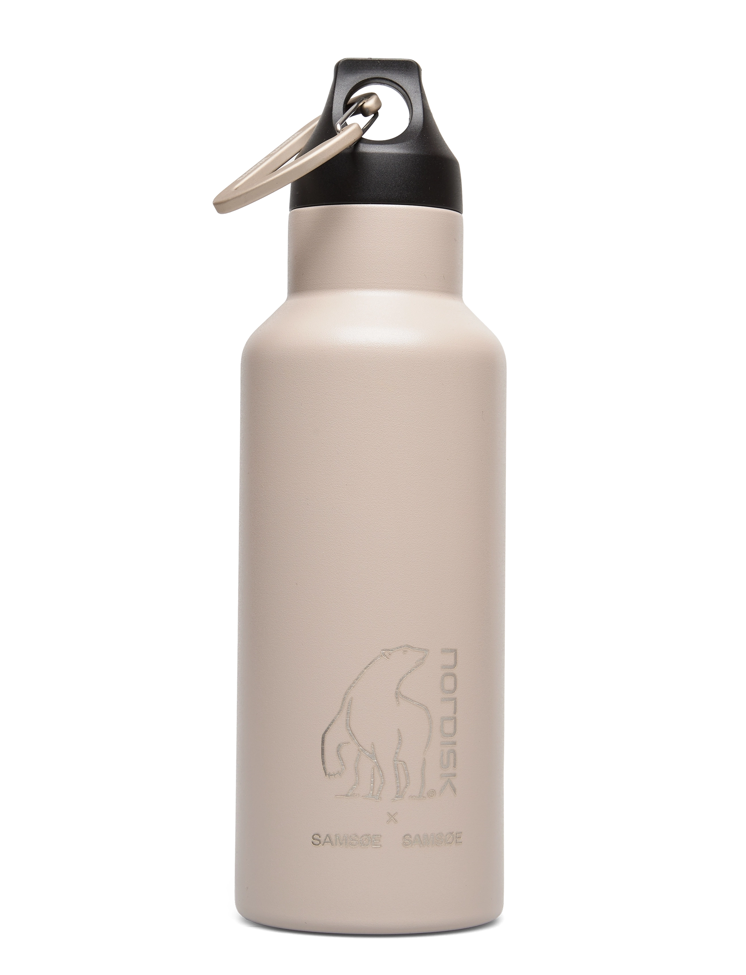 Samsøe Samsøe - Nordisk Drinking Bottle 500ML - brown rice - 0
