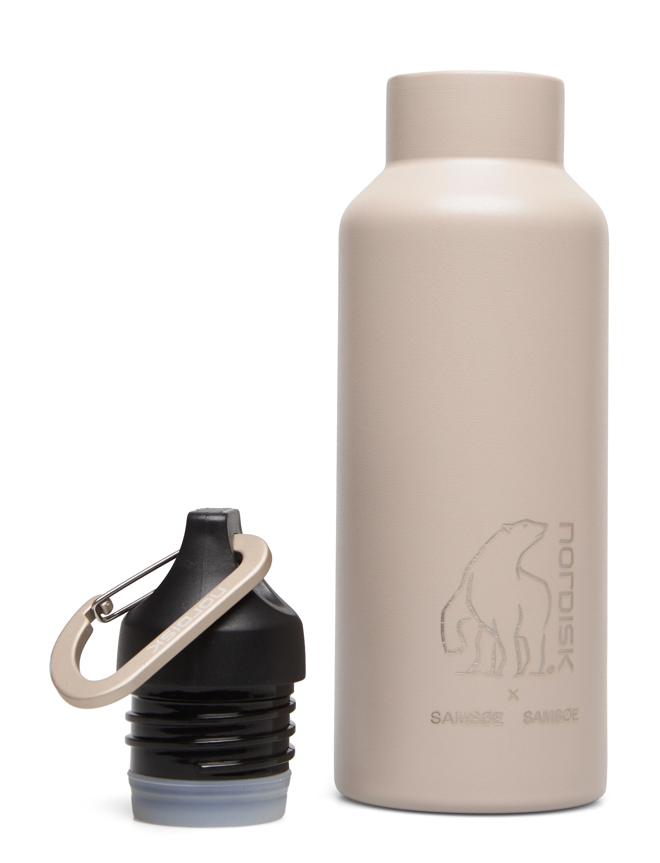 Samsøe Samsøe - Nordisk Drinking Bottle 500ML - brown rice - 1