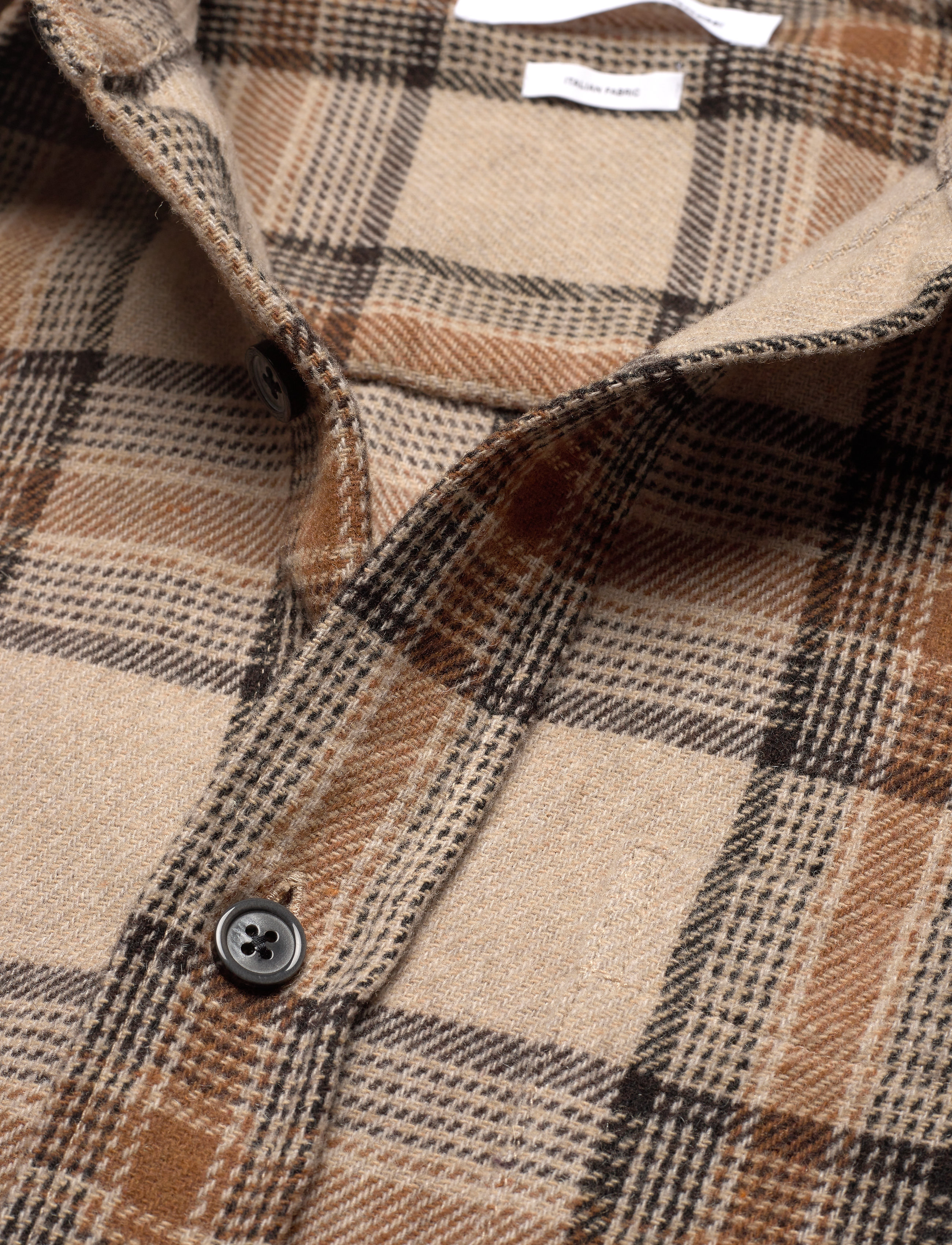 Samsøe Samsøe - Waltones C overshirt 14165 - humus ch. - 4