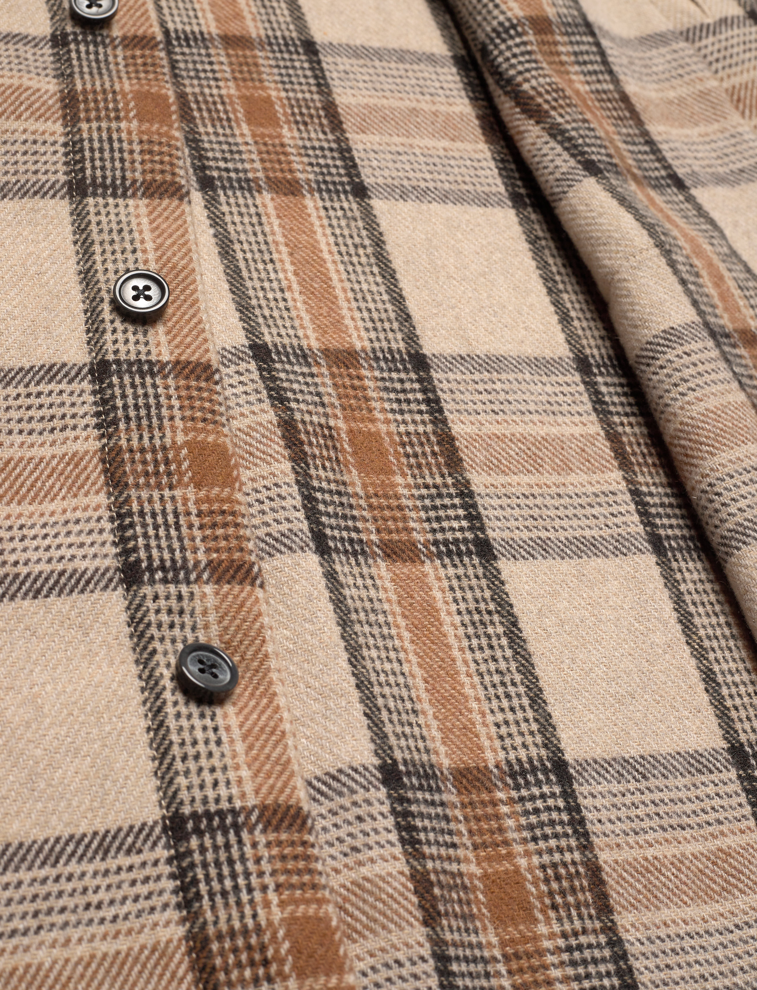 Samsøe Samsøe - Waltones C overshirt 14165 - humus ch. - 5