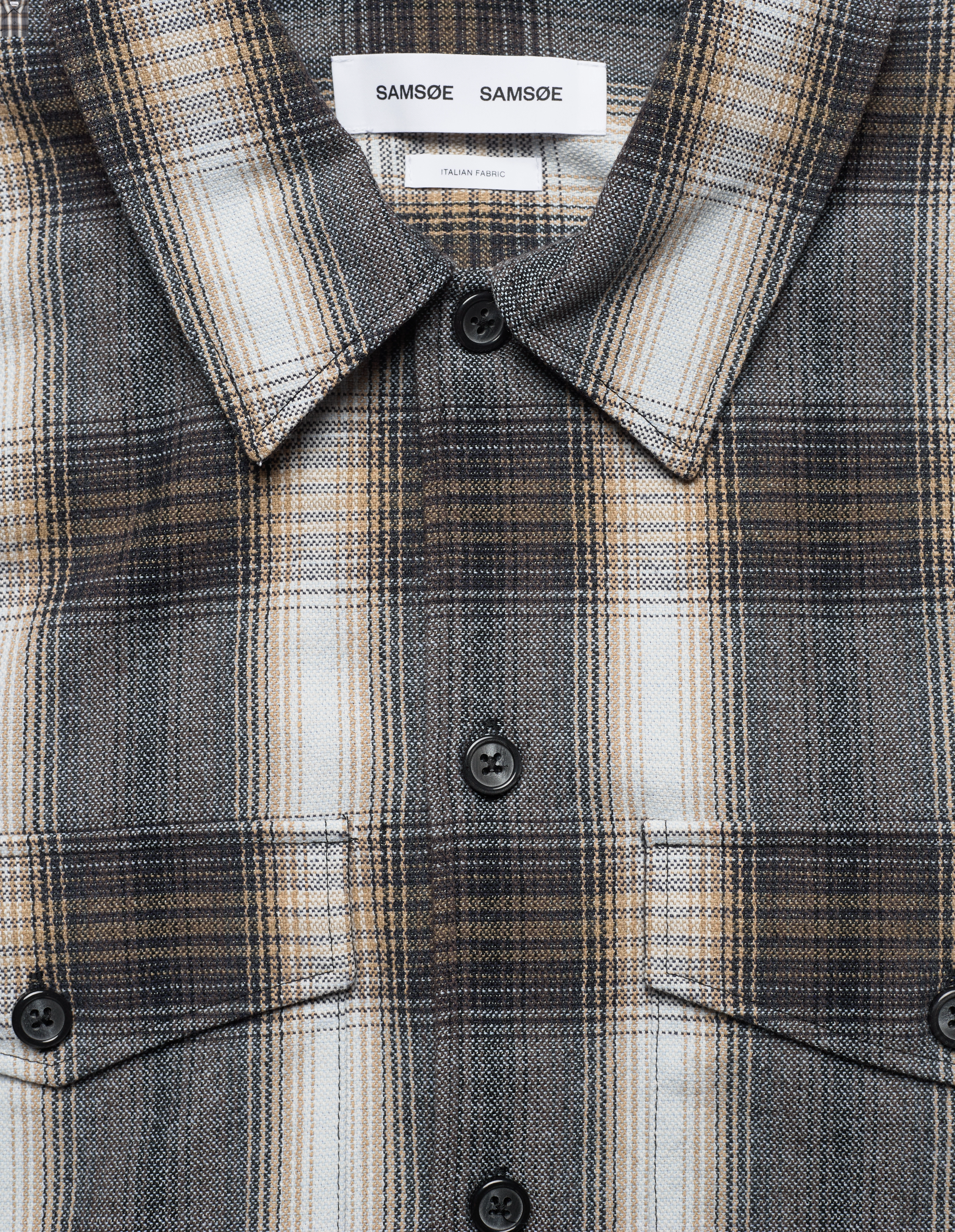 Samsøe Samsøe - Taka JM shirt 14338 - black ch. - 4
