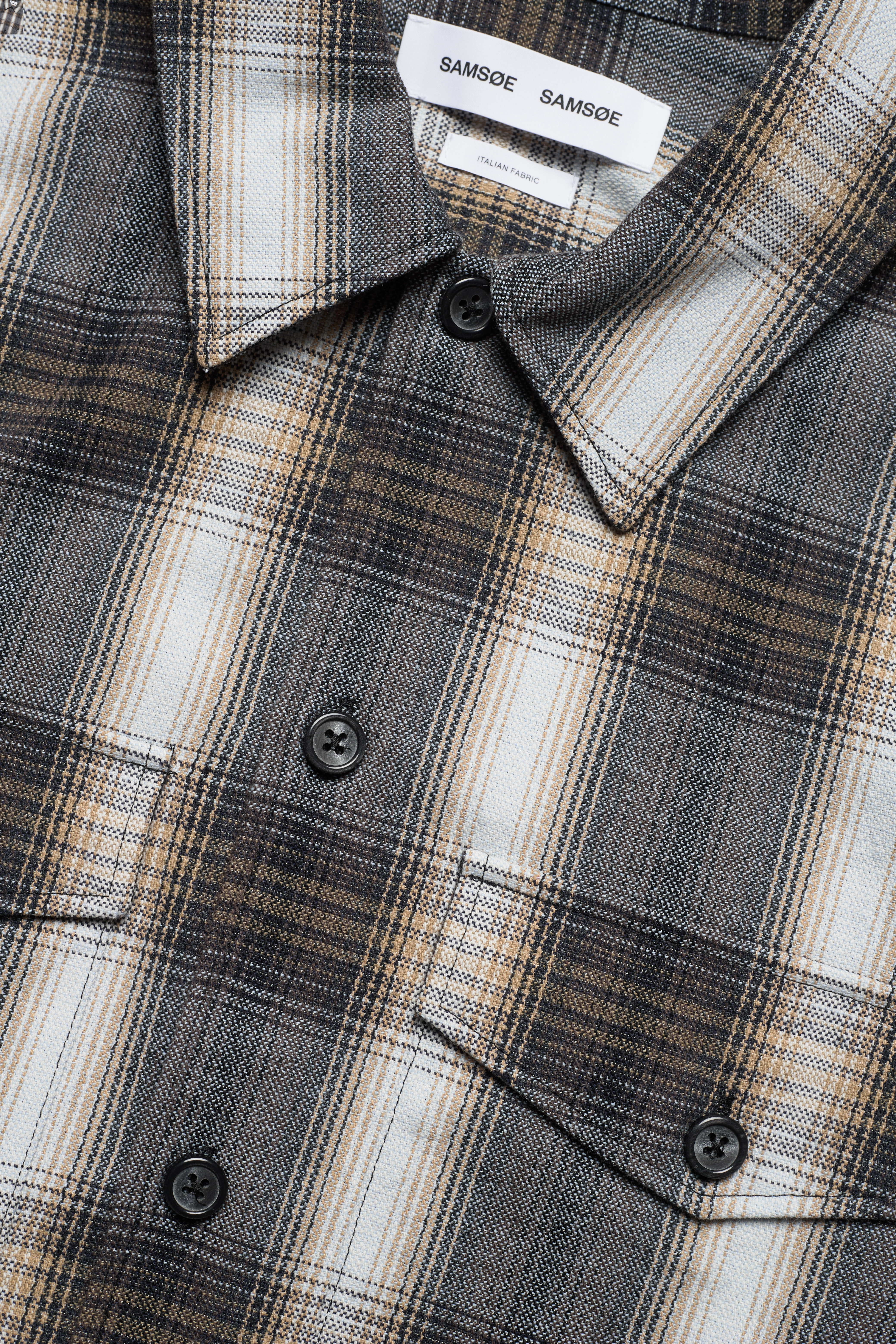 Samsøe Samsøe - Taka JM shirt 14338 - black ch. - 5