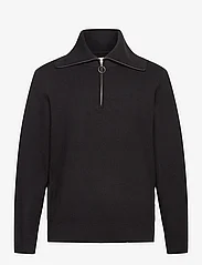 Samsøe Samsøe - Ryder half zip 10490 - megzti laisvalaikio drabužiai - black - 0