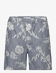 Samsøe Samsøe - Jabari shorts 14700 - casual shorts - blue leaf - 0