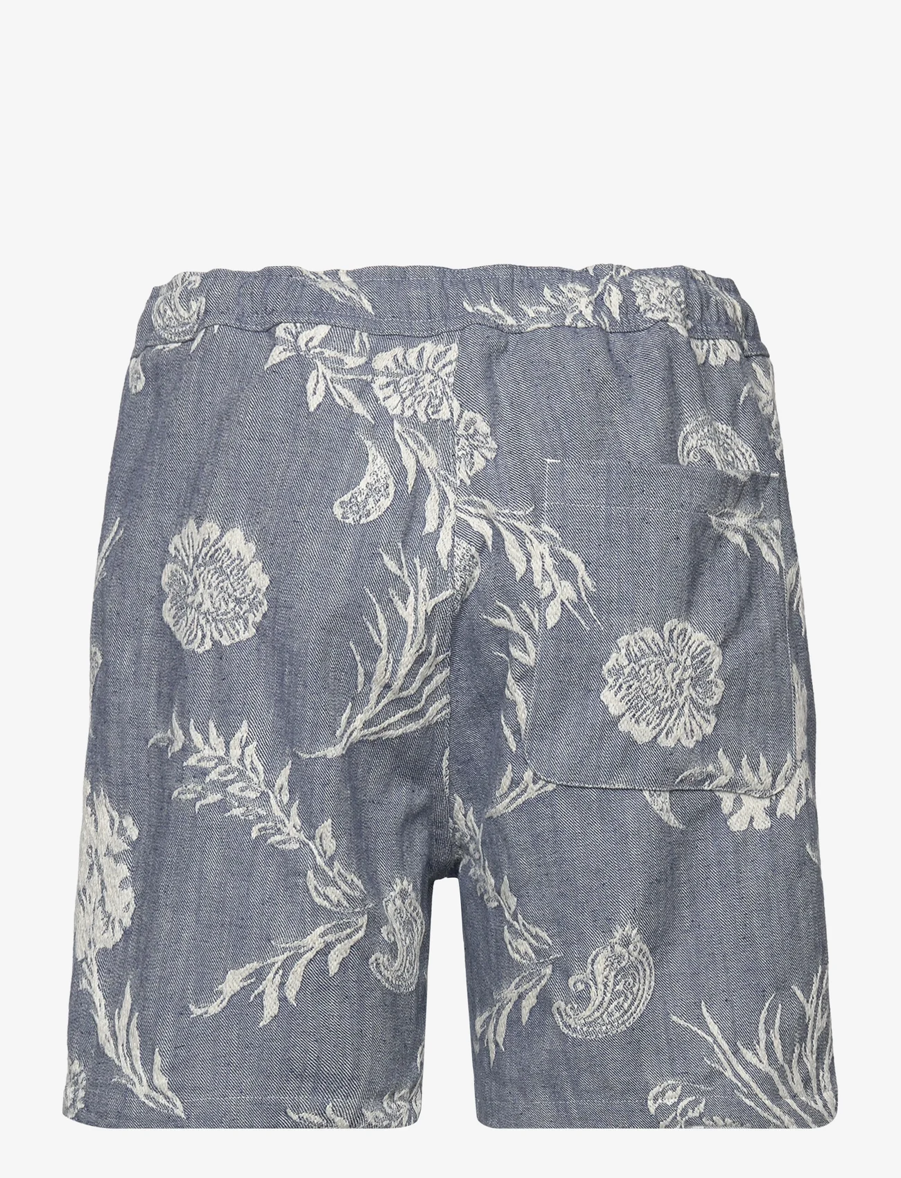 Samsøe Samsøe - Jabari shorts 14700 - casual shorts - blue leaf - 1
