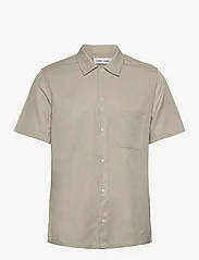 Samsøe Samsøe - Avan JF shirt 14333 - korte mouwen - agate gray - 0