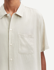 Samsøe Samsøe - Avan JF shirt 14333 - t-krekli ar īsām piedurknēm - agate gray - 3