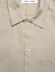 Samsøe Samsøe - Avan JF shirt 14333 - t-krekli ar īsām piedurknēm - agate gray - 5