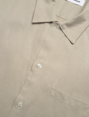 Samsøe Samsøe - Avan JF shirt 14333 - t-krekli ar īsām piedurknēm - agate gray - 6