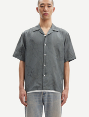 Samsøe Samsøe - Emerson X shirt 14751 - krekli ar īsām piedurknēm - climbing ivy - 2