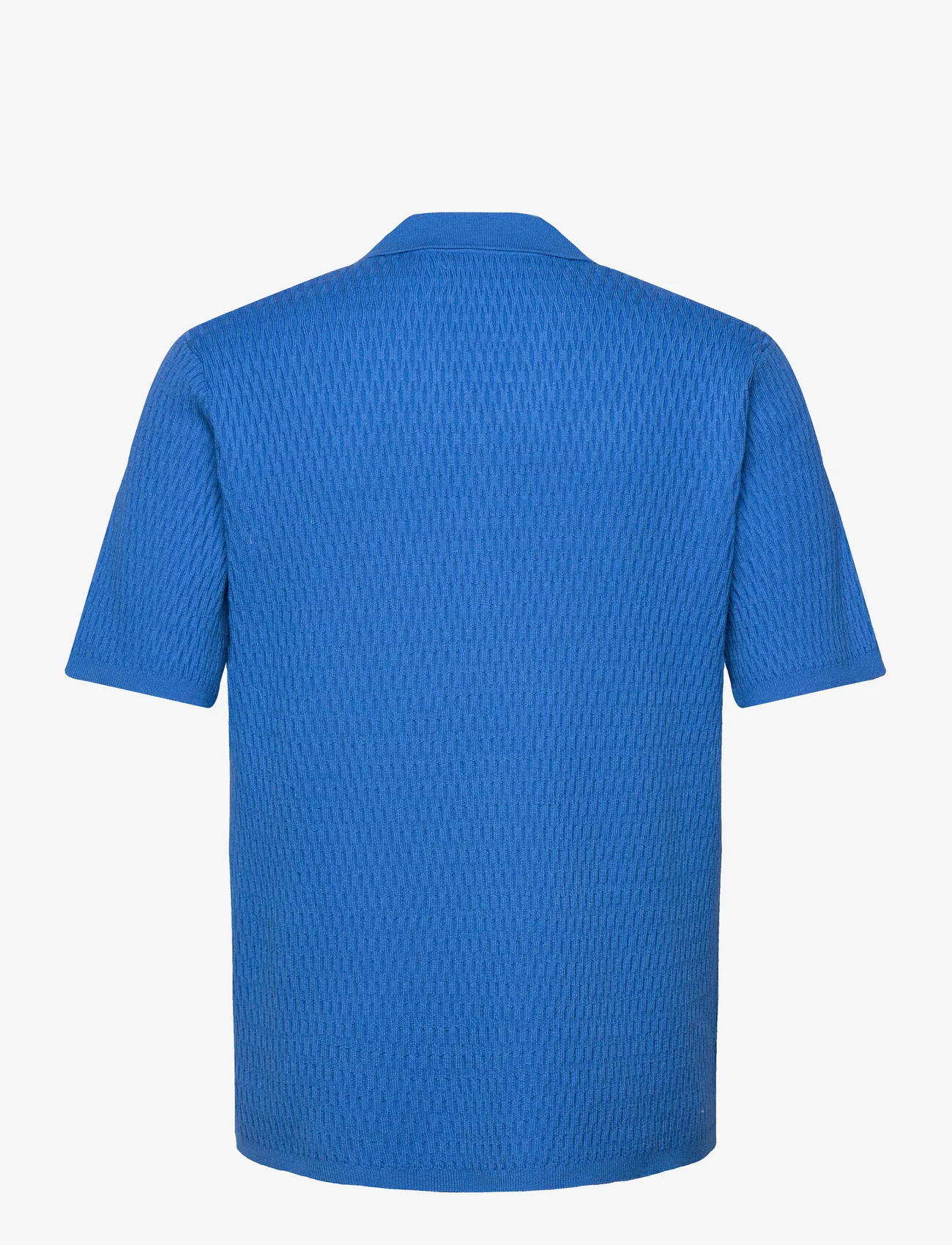Samsøe Samsøe - Sagabin SS Shirt 10490 - basic overhemden - super sonic - 2