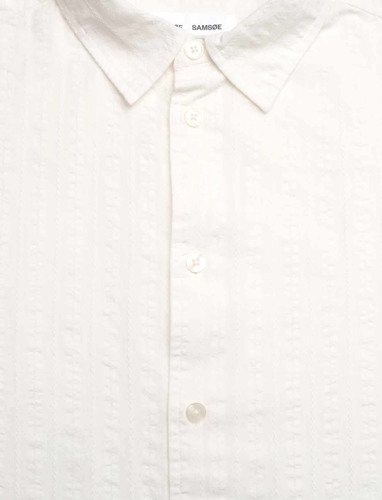Samsøe Samsøe - Sadamon X shirt 15184 - basic overhemden - clear cream - 4