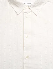Samsøe Samsøe - Sadamon X shirt 15184 - peruskauluspaidat - clear cream - 4