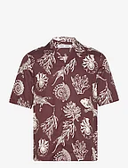 Saoscar AX shirt 10527 - BROWN STONE FOSSIL