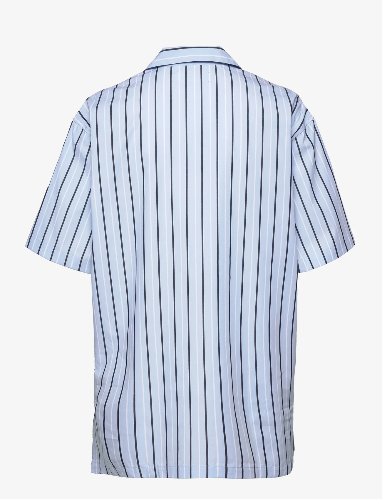 Samsøe Samsøe - Emerson shirt 14205 - lühikeste varrukatega särgid - ocean st. - 1