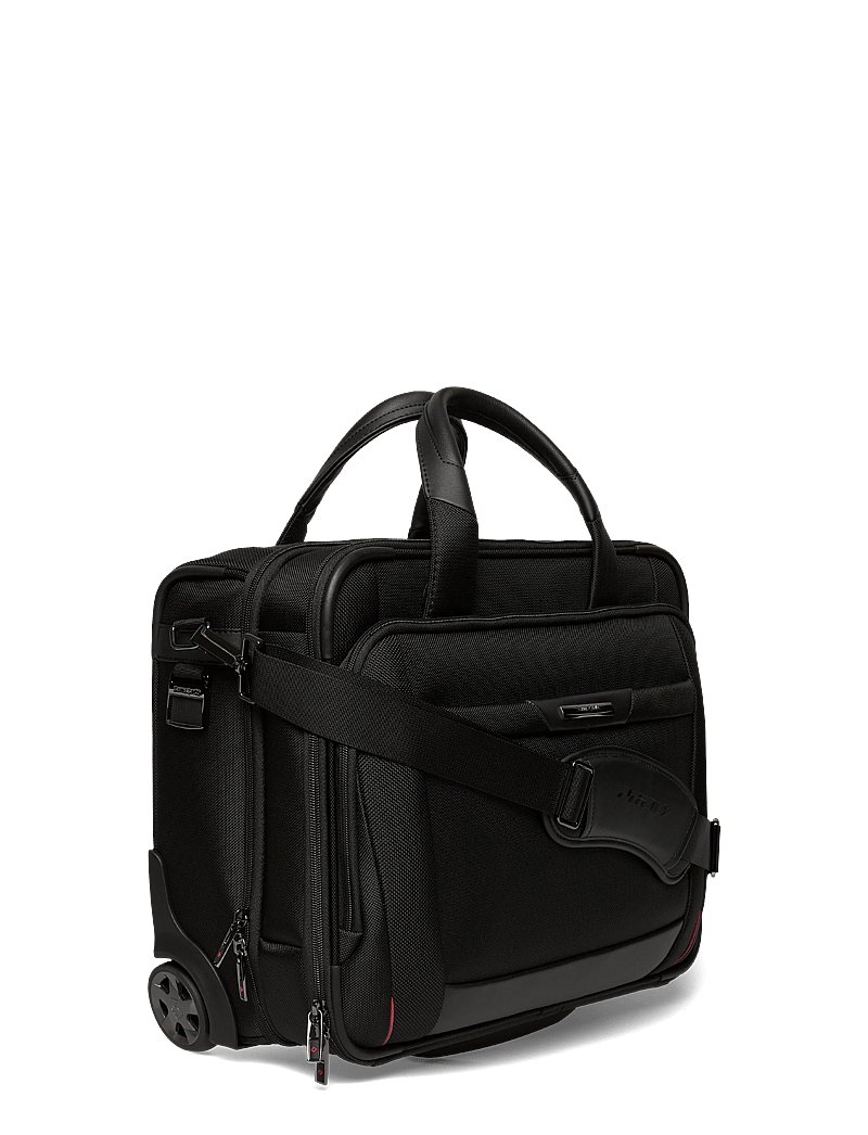 Samsonite - PRO-DLX ROLLING TOTE 15.6" - sülearvutikotid - black - 2