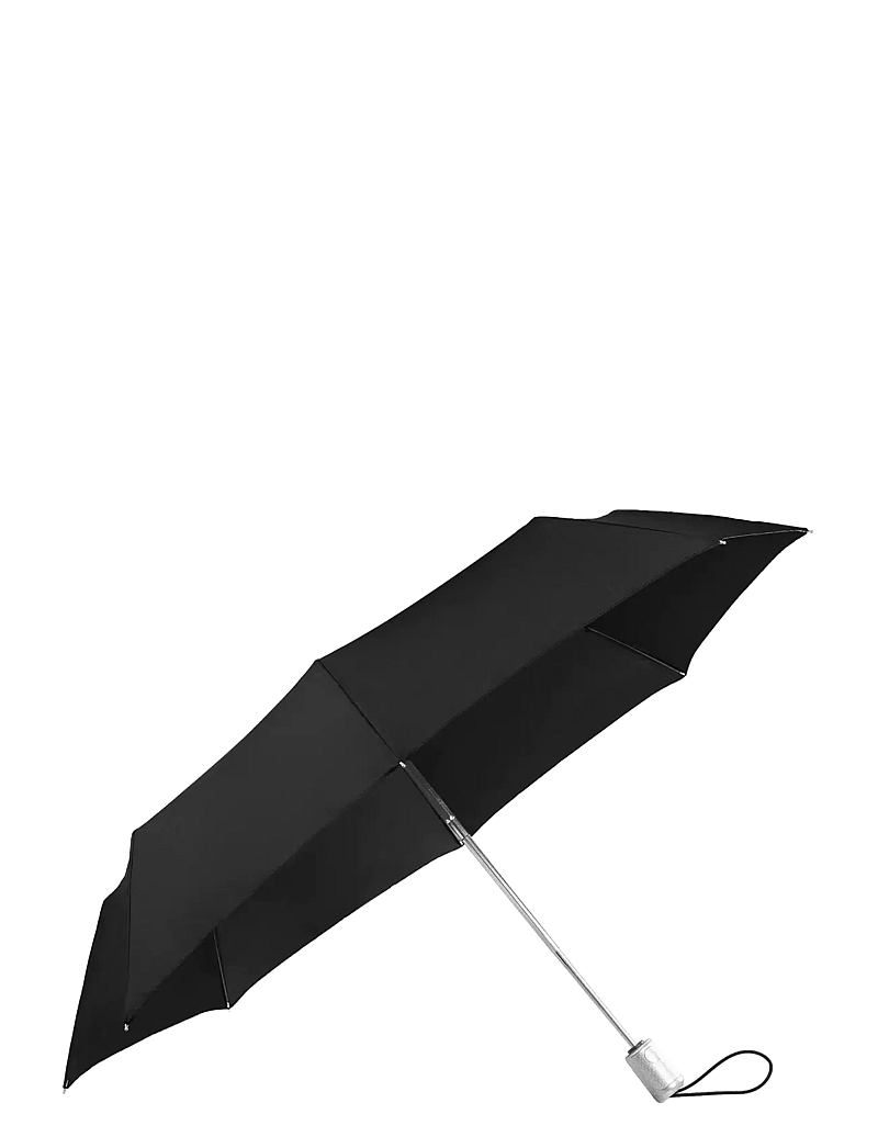 Samsonite - ALU DROP SAFE 3 SECT. AUTO O/C - regenschirme - black - 0