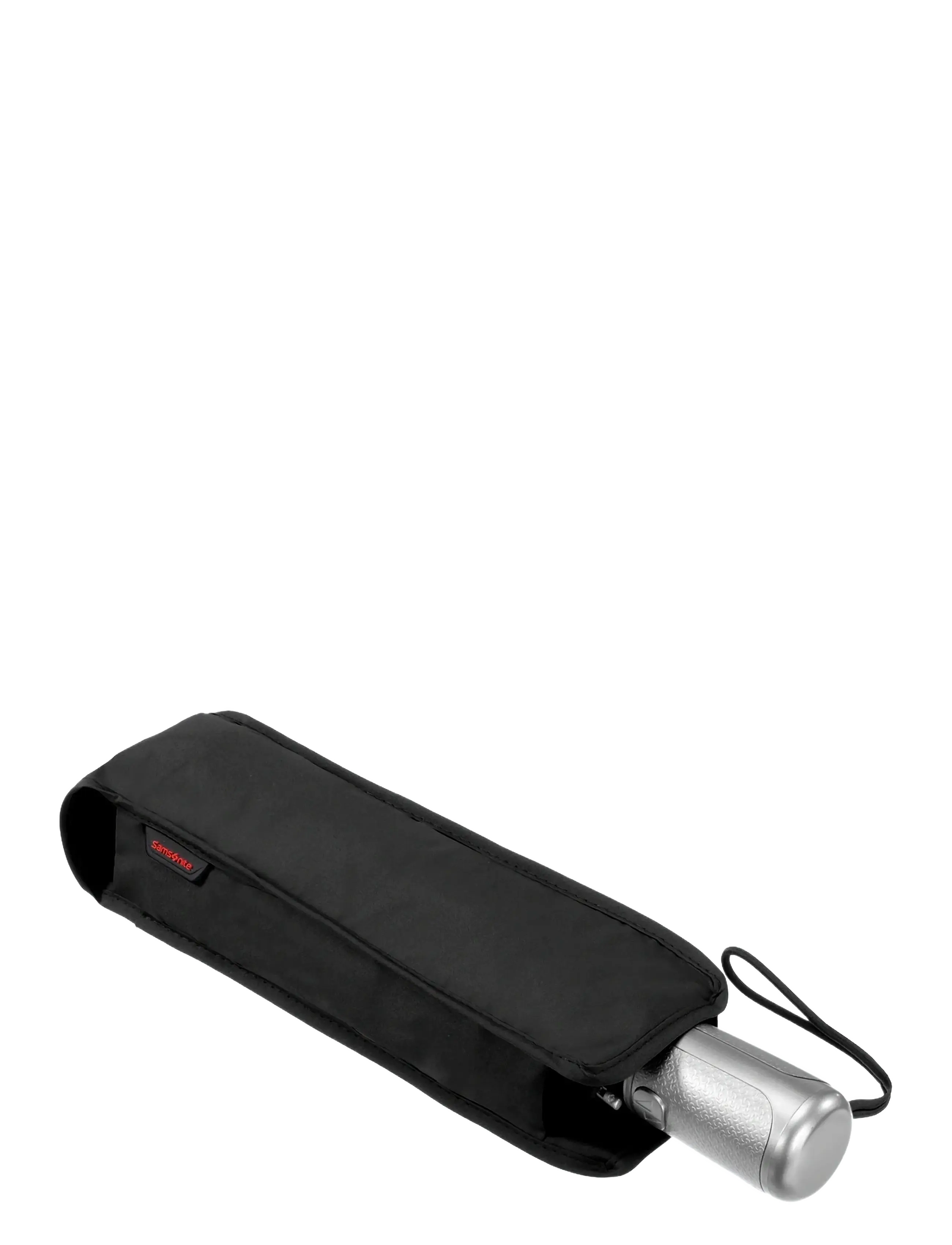 Samsonite - ALU DROP SAFE 3 SECT. AUTO O/C - regenschirme - black - 2